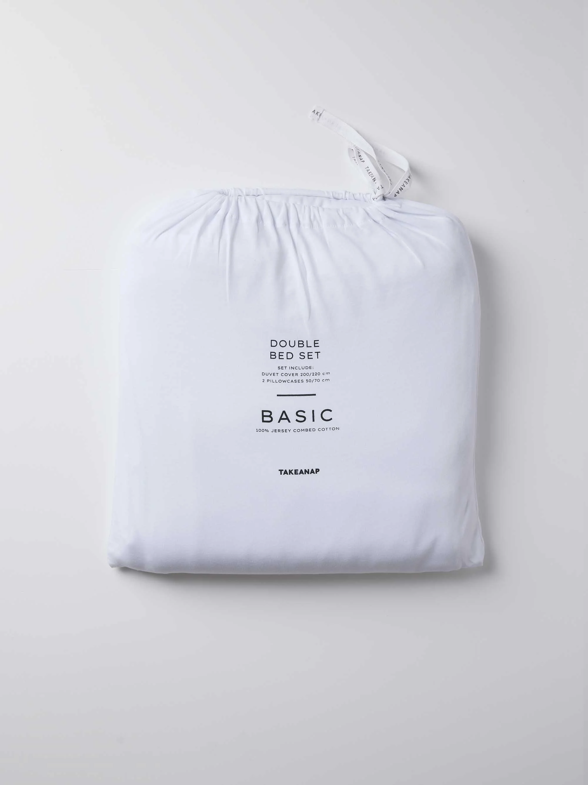 ציפה וציפיות טריקו Basic - לבן - Image 5